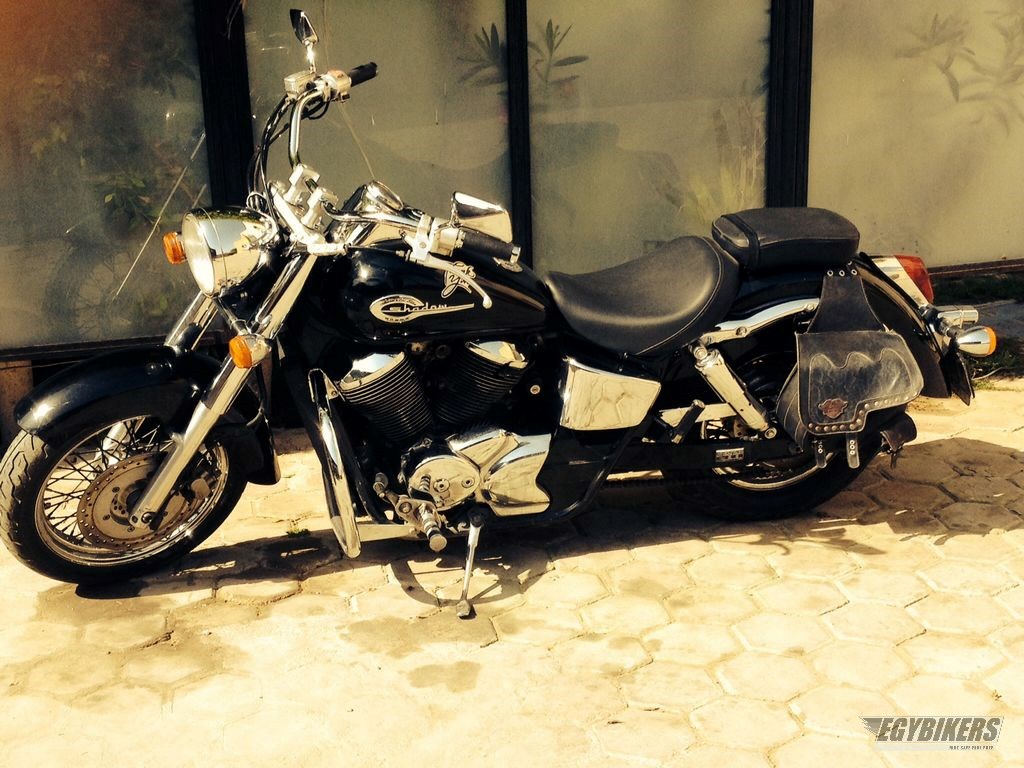 American classic edition honda motorcycle shadow #6