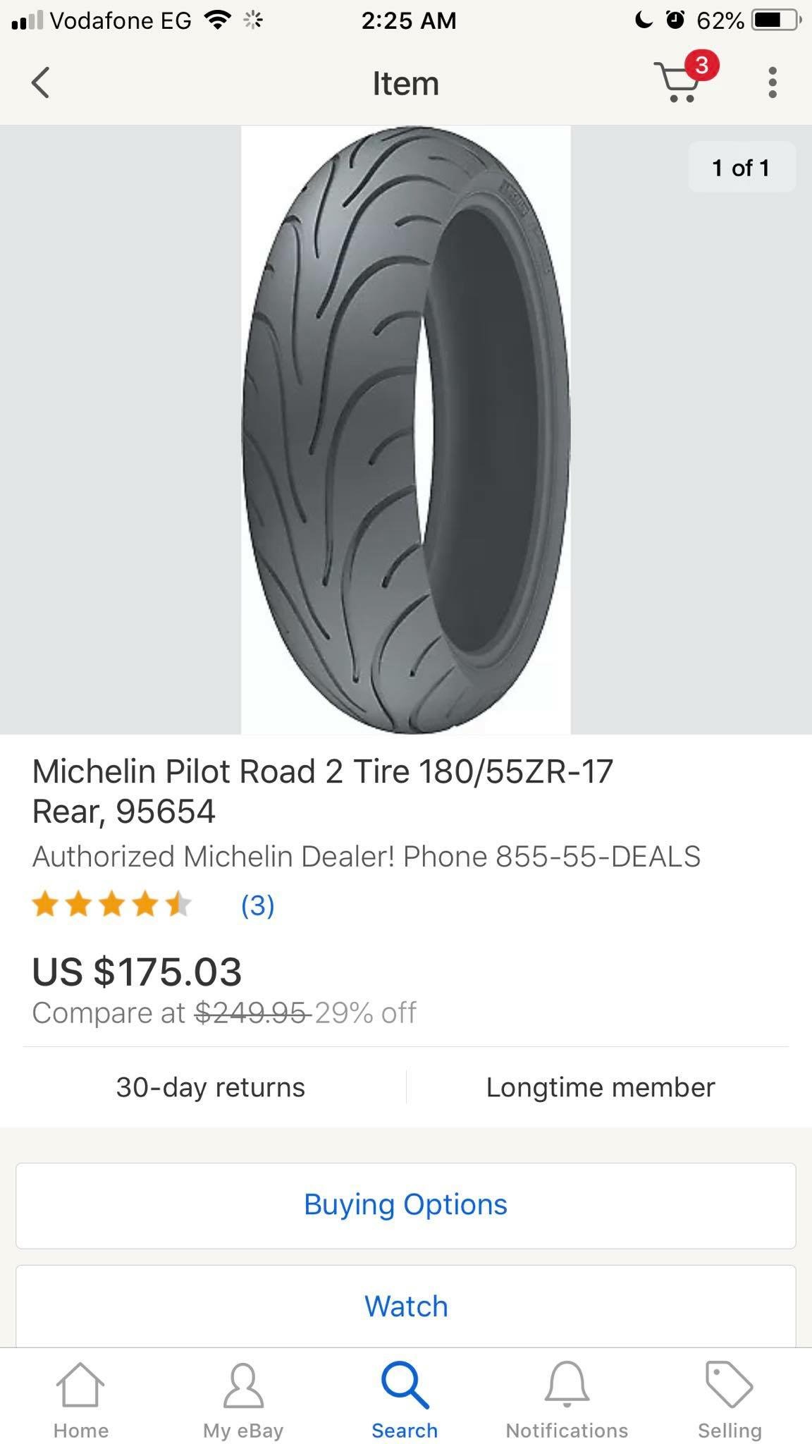 Michelin - Sportbike Tire - Pilot road 2 